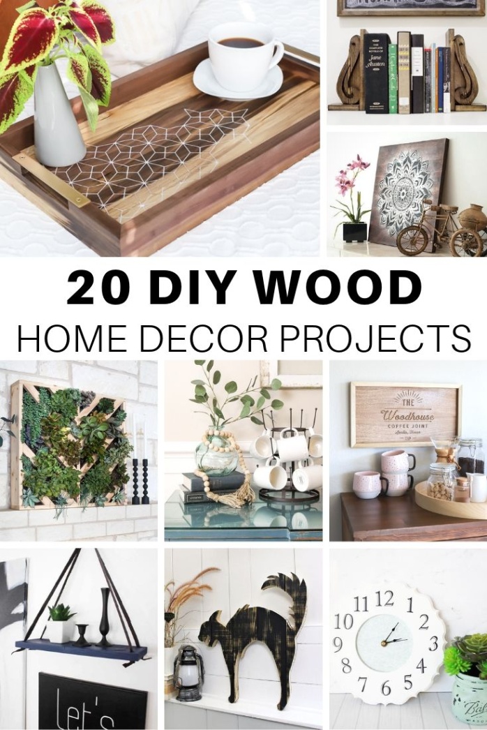 home decor diy Niche Utama Home  Cute DIY Wood Home Decor Projects – The House of Wood