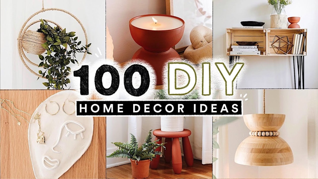 home decor diy Niche Utama Home  DIY HOME DECOR IDEAS + HACKS You Actually Want To Make! ✨ (Full  Tutorials)
